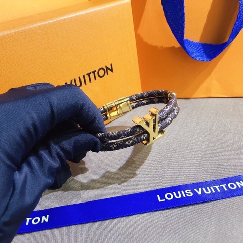 Pulseira Louis Vuitton LV Dupla - Lú Alcântara Maison