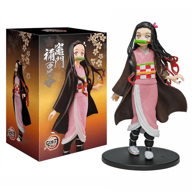 Demon Slayer PVC Figura Modelo Presente, Kamado Nezuko, Tanjirou