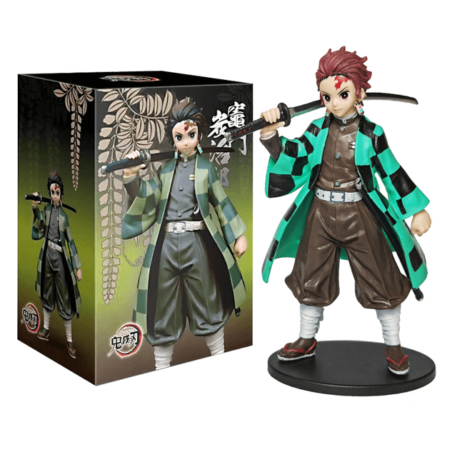 Kimetsu No Yaiba Action Figure Demon Slayer Boneco - Nezuko Tanjiro Inosuke  Zenitsu Tomioka Anime