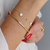 Bracelete liso dourado