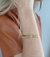 bracelete nó inspiração alta joalheira em prata com banho de ouro - Formidável Joias