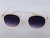 Óculos de sol Branco redondo - Formidável Joias