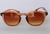 Óculos de sol caramelo - comprar online