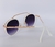 Óculos de sol Branco redondo - comprar online