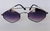 Óculos de sol estilo losango lente preta - comprar online