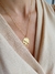 Cordão quebra cabeça formato de coração banhado a ouro 18K - comprar online