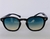 Óculos de sol unissex preto com lente esverdeada - Formidável Joias