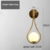 Arandela de Parede LED Gota | Dourada | Bivolt na internet