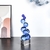 Escultura Crystal Bubbles | Prata ou Azul - loja online