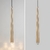 Pendente London Crystal | Dourado | Individual ou Duplo | LED | Bivolt - comprar online