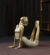 Imagem do Estátuas Mulher Yoga Douradas | Conjunto 3 peças | Vários Modelos