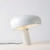 luminária-mesa-abajur-moderna-cogumelo-mushroom-design-luxo-luz-iluminação-branca