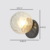 Arandela Esferica | LED | Bivolt | Preto | Vários Modelos de Cúpula - loja online