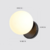 Imagem do Arandela Esferica | LED | Bivolt | Preto | Vários Modelos de Cúpula
