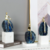 Decoração Ágata Azul Reflection | Pedra Natural | Ornamento Decorativo na internet