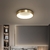 Plafon Chicago | Dourado ou Preto | LED Bivolt | 20W - 28W - 36W