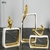 Ornamento Decorativo Refletir | Dourado e Branco | Vários Modelos - loja online