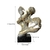 Escultura O Beijo | Preta, Dourada ou Prata - loja online