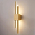 Arandela de Parede Art Déco Clássica | LED | Dourada