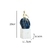 Decoração Ágata Azul Reflection | Pedra Natural | Ornamento Decorativo - loja online