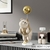 Imagem do Escultura Urso Balão Dourado | 40cm | Várias Cores