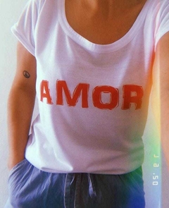 Remera Amor rojo