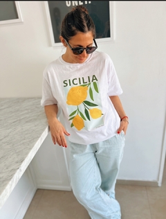 Remera SICILIA Limón en internet