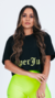 CROPPED OVERSIZED - SILK NEON - UPPERJUST FITNESS