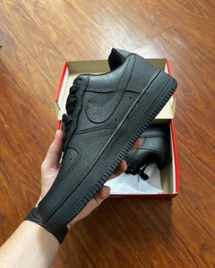 Air force one preto em couro ! - loja online