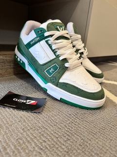 T nis louis LV novidade cor verde e branco