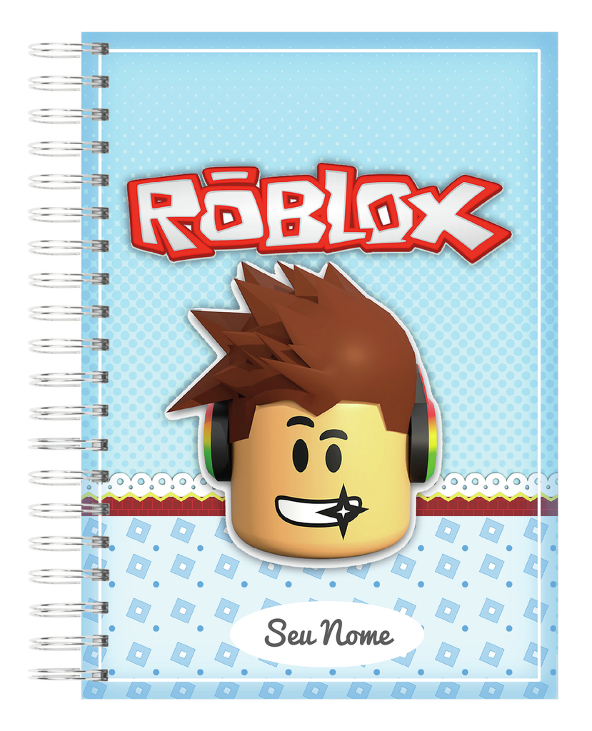 Caderno Universitário (Roblox Man)