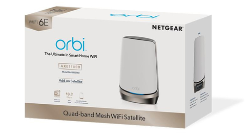 Netgear Orbi 900 Series Quad-Band l WiFi 6e Mesh 10.8Gbps RBKE964 , RBKE963, RBKE962, RBSE960, Até 200 Dispositivos - Loja do Jangão - InterBros