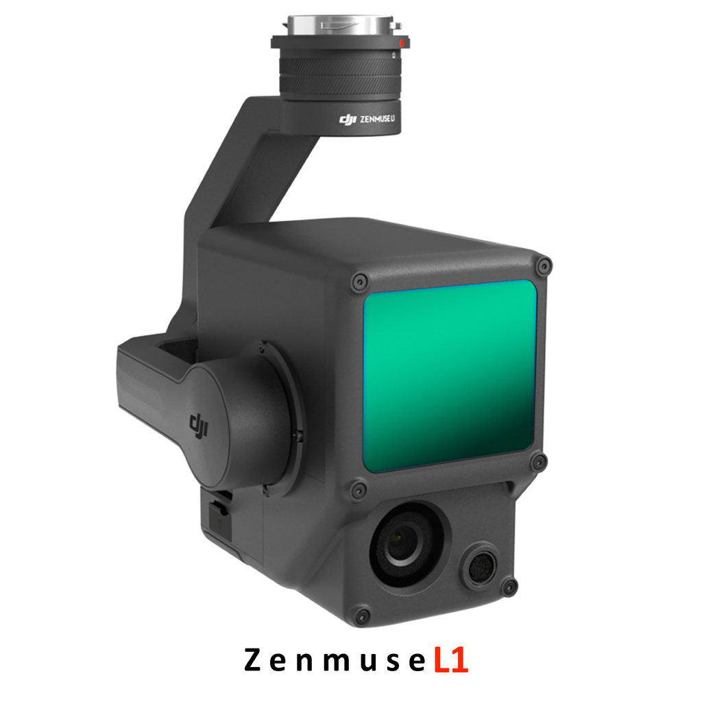 DJI Zenmuse L1 l Câmera RGB l Módulo Lidar & IMU integrados l Compatível com Matrice 300 l DJI Terra l Drones & UAVs l Pronta Entrega