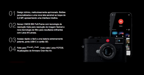 Imagem do Leica M11 Rangefinder Telêmetro Camera