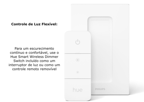 Image of Philips Hue White & Color Ambiance Xamento Medium l Bathroom Smart Ceiling l Luminária Plafon de Teto Inteligente Média l Feita para Banheiros l A Prova D' Água l WiFi e Bluetooth l Fluxo Luminoso 2.350 lumen l LED Integrado l Compatível com Alexa, Apple Homekit & Google Assistant l Requer Hue™ Bridge