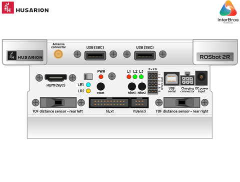 Husarion ROSbot 2R Autonomous, Open Source Robot Platform en internet