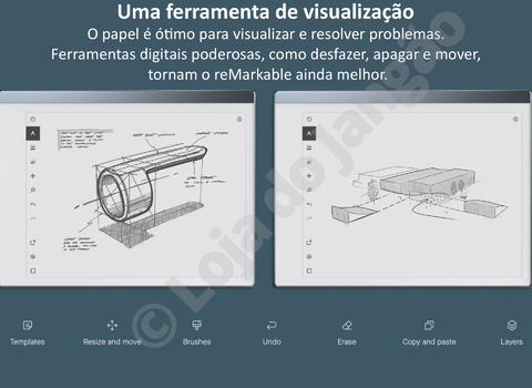 Remarkable 2 Tablet Digital ePaper e-Ink + BOOK FOLIO PREMIUM + MARKER PLUS + REFILL 25 TIPS - loja online