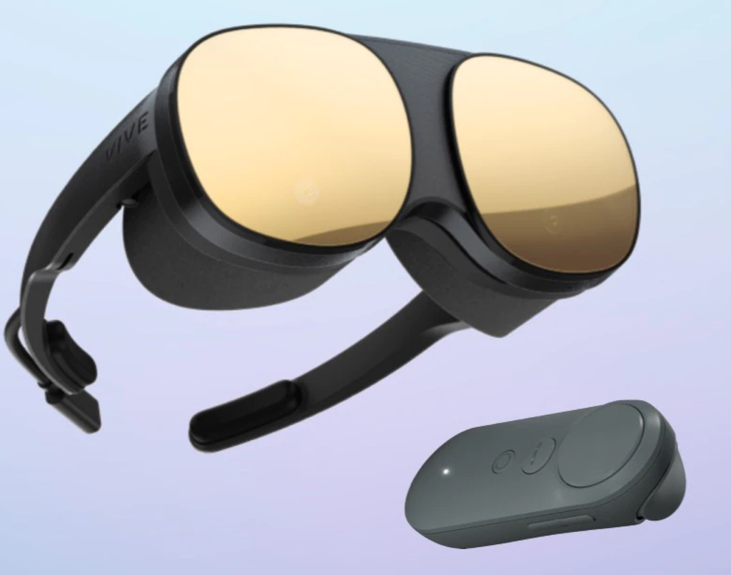 HTC VIVE FLOW | + Controller | Compacto e Leve A Serenidade Acontece | Os óculos VR Imersivos Feitos para o Bem-Estar e a Produtividade Consciente na internet