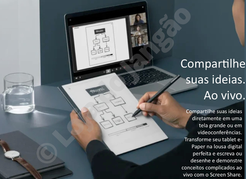Imagem do Remarkable 2 Tablet Digital ePaper e-Ink + BOOK FOLIO PREMIUM + MARKER PLUS + REFILL 25 TIPS