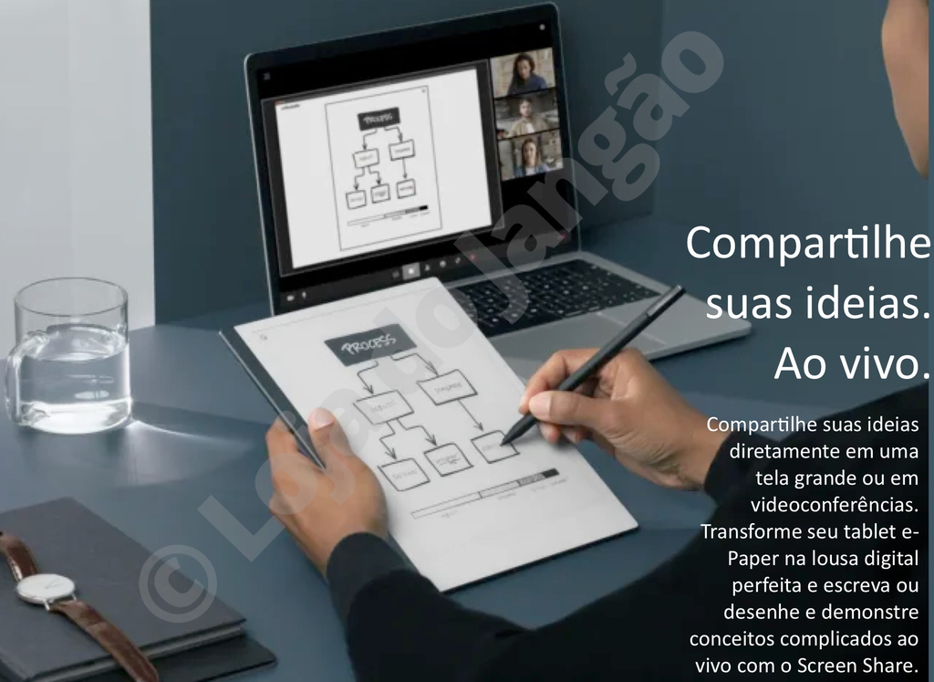 Imagem do Remarkable 2 Tablet Digital ePaper e-Ink + MARKER PLUS