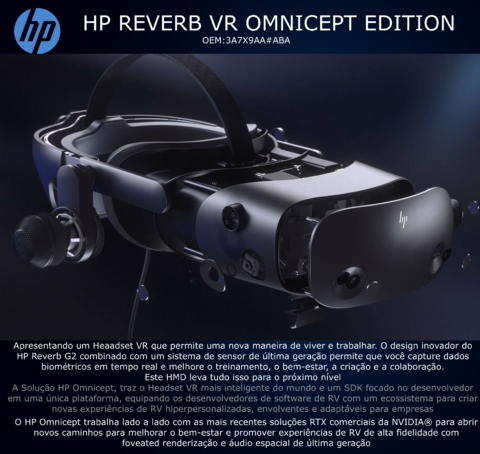 HP Reverb G2 VR Headset Omnicept Edition - comprar online