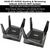 ASUS AX6100 WiFi 6 Mesh RT-AX92U Sistema WiFi Tri-Band Gigabit Wireless | Gaming & Streaming | AiMesh Compatible | Adaptive QoS | Cobertura de 250 m² | Incluída Segurança de Internet Vitalícia - comprar online