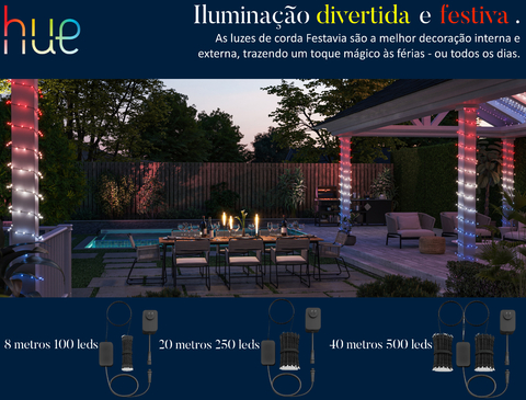 Philips Hue Festavia String Lights on internet