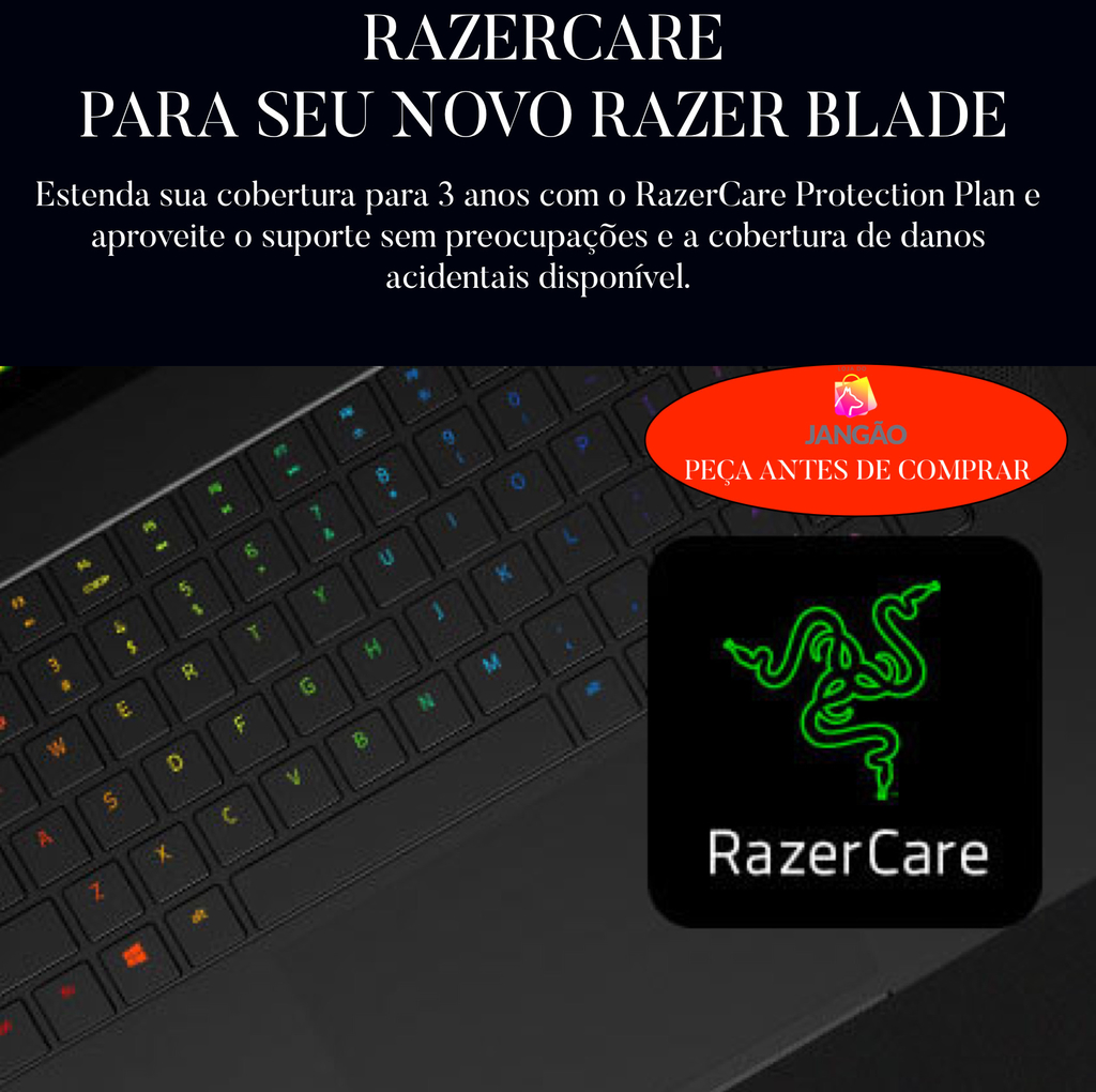 Imagem do Razer 17.3" Razer Blade 17 Gaming Laptop, 16GB RAM |, 1TB 4.0 SSD , RZ09-0423QED3-R3U1