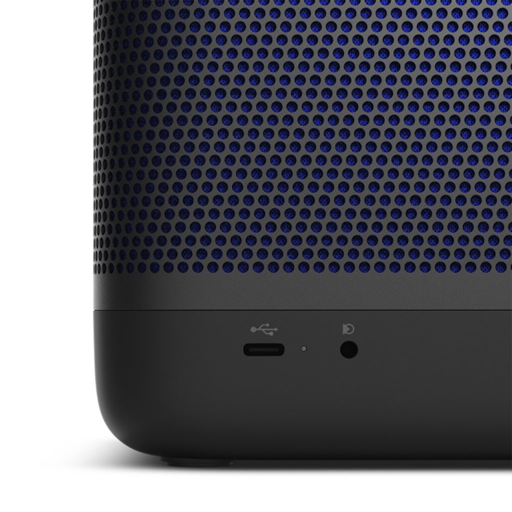 Imagem do Bang & Olufsen Beolit 20 l Portable Bluetooth 360º Light Speaker l Auto Falante Bluetooth Portátil & Leve l 8 horas de Bateria 3200 mAh l Wireless Charging Pad l Painel de Carregamento Sem Fio l Poderosíssimo Portátil de 480W l Recomendado para áreas de 10m² até 100m²