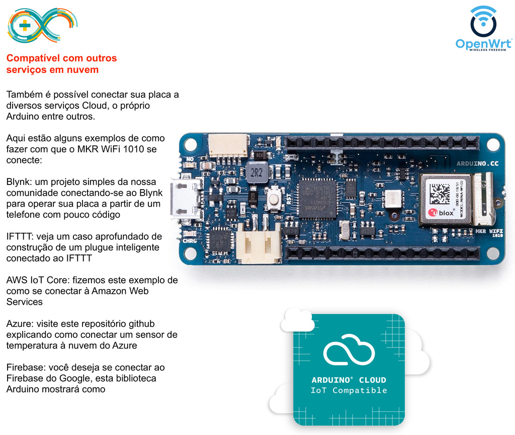 Arduino MKR WiFi 1010 ABX00023 en internet