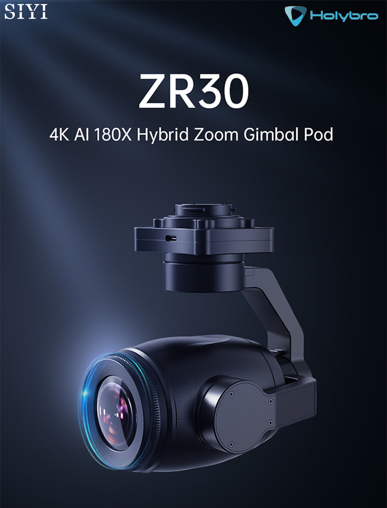 Holybro SIYI ZR30 4K 8MP Ultra HD 180X Hybrid 30X Optical Gimbal Camera Drones Robots UAV UGV USV 31164 on internet