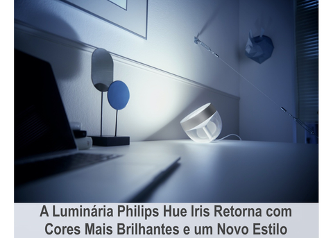 Philips Hue Iris l Limited Edition Gold l White and Color Ambiance l Bluetooth Table Lamp Smart Lighting l 2ª Geração l Luminária de Mesa e Piso l Compatível com Alexa, Apple Homekit & Google Assistant | Funciona com Bluetooth e/ou com a Hue Bridge - comprar online