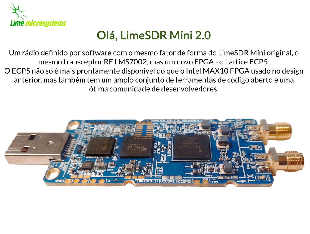 Lime Microsystems LimeSDR Mini 2.0 on internet