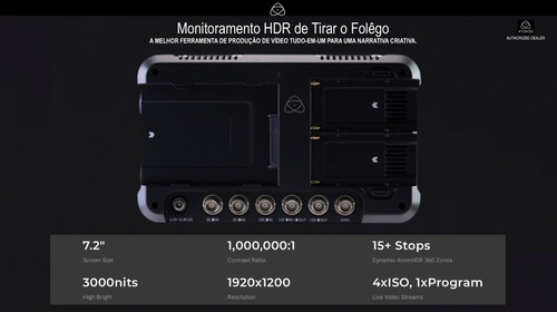 Atomos Shogun 7" HDR Pro Cinema Monitor Recorder Switcher on internet